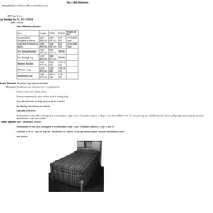 Beds and Berths