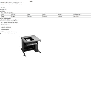 B-4E-6 Desk