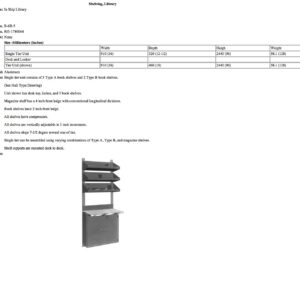 B-6B-5 Shelving, Library